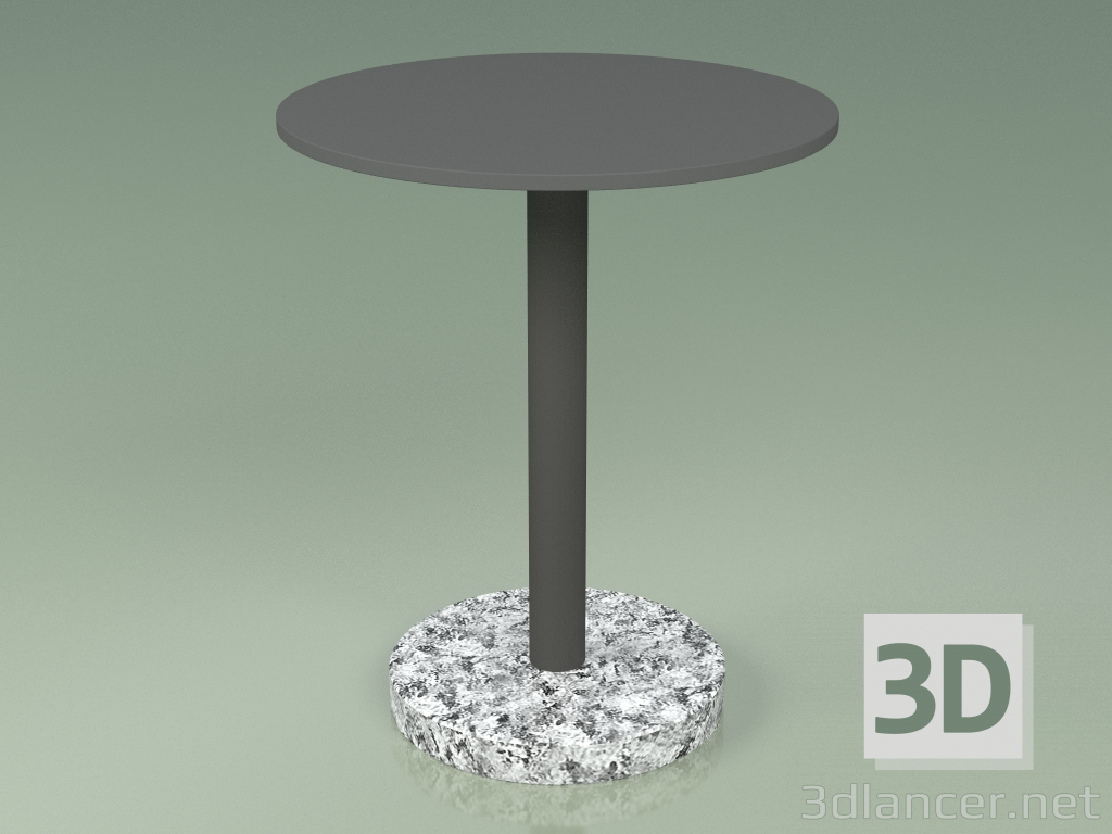 modello 3D Tavolino 354 (Metallo Fumo) - anteprima
