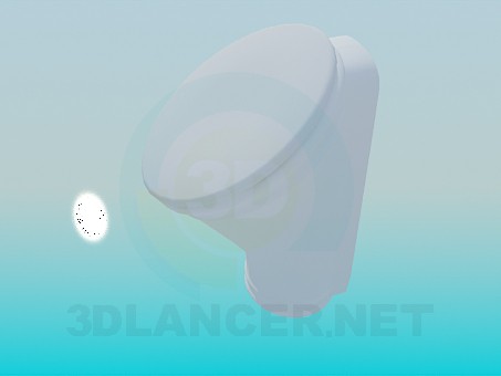 3d model Urinal - preview 3d model Urinal - preview