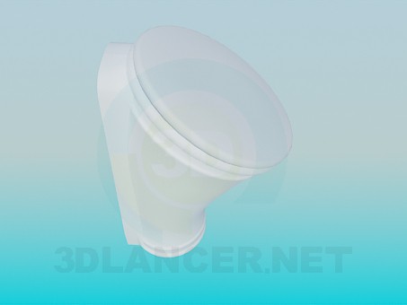 3d model Urinal - preview 3d model Urinal - preview