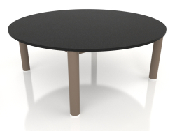 Coffee table D 90 (Bronze, DEKTON Domoos)