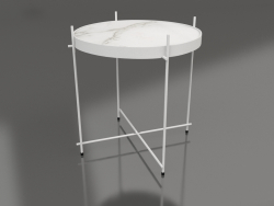 Table d'appoint Cupidon (Marbre Blanc)
