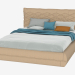 3d model Double bed Nido - preview