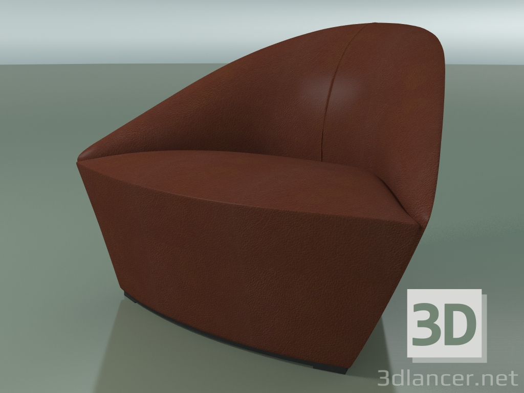 modèle 3D Fauteuil 4302 (L-102,5 cm, revêtement en cuir) - preview