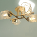 modèle 3D Lustre de plafond Hilari 30165-4 (or nacré) - preview