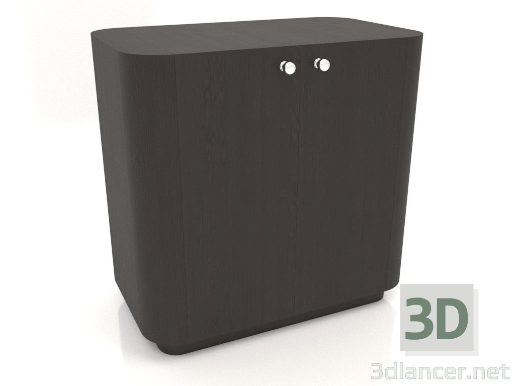 3d model Cabinet TM 031 (660x400x650, wood brown dark) - preview
