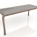 3d model Dining table Whity rectangular (glass) 213х96 - preview