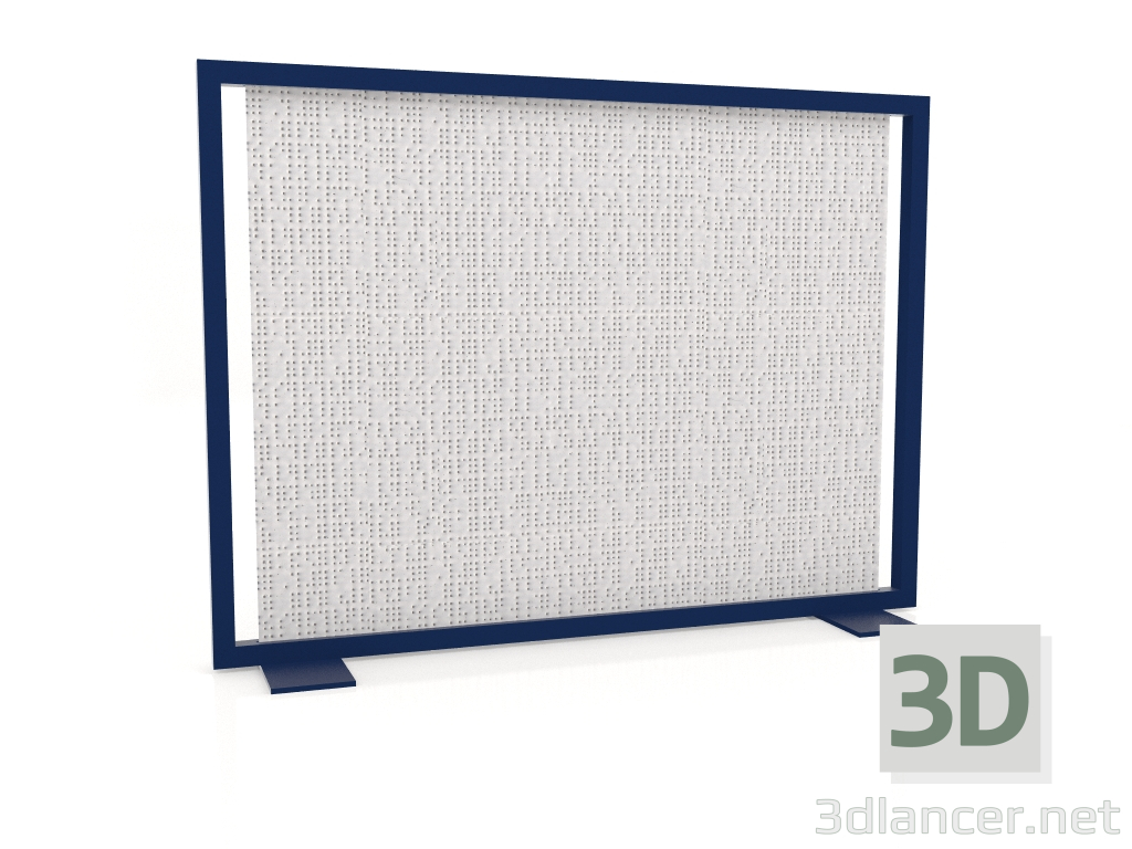 modello 3D Schermo divisorio 150x110 (Blu notte) - anteprima