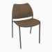 Modelo 3d Cadeira de escritório com moldura cromada (B) - preview