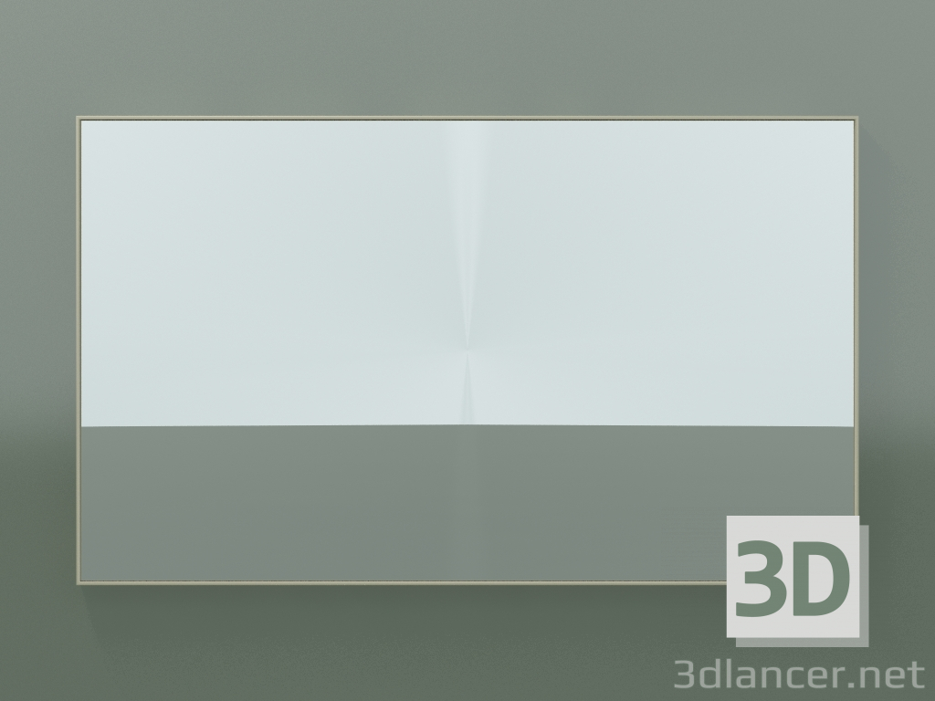 3D modeli Ayna Rettangolo (8ATFC0001, Bone C39, H 72, L 120 cm) - önizleme