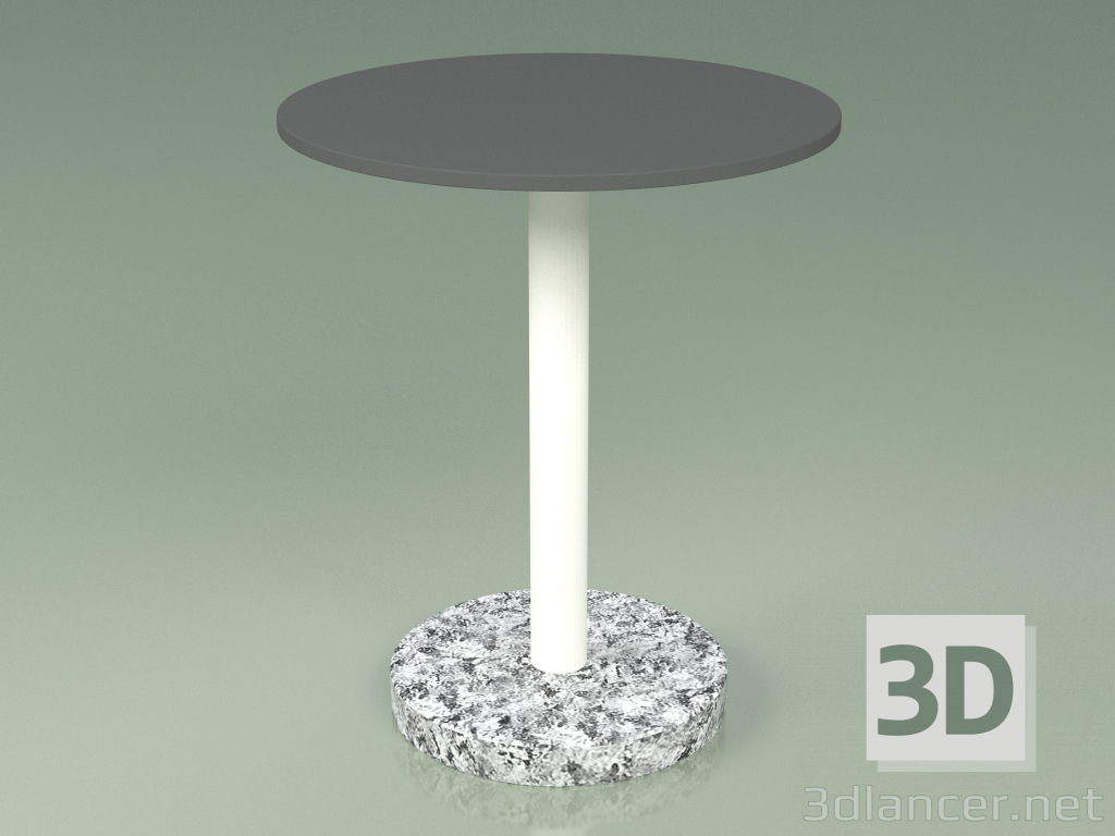 modello 3D Tavolino 354 (Metallo Latte) - anteprima