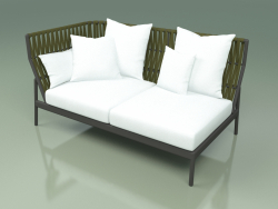 Sofa module right 104 (Belt Olive)