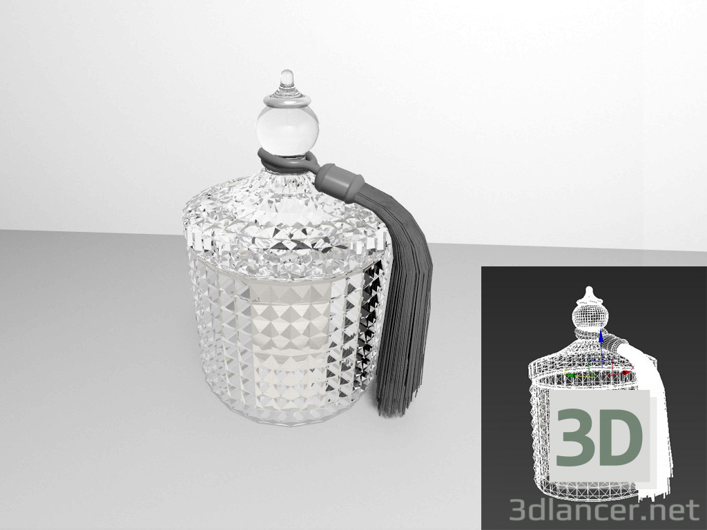 3d model Sugar-bowl - preview