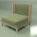 3d model Armchair Wings Low - preview