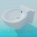 3D Modell Die ursprünglichen Toilette - Vorschau