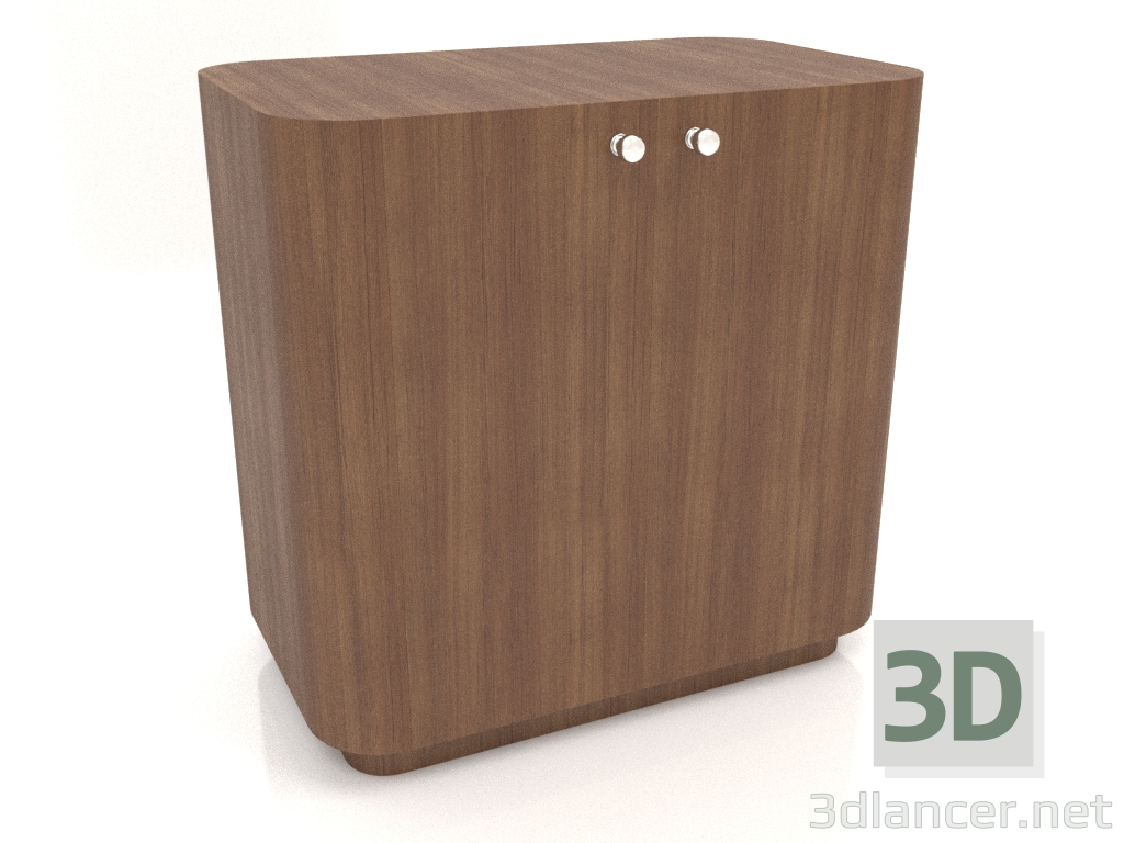 3d model Mueble TM 031 (660x400x650, madera marrón claro) - vista previa