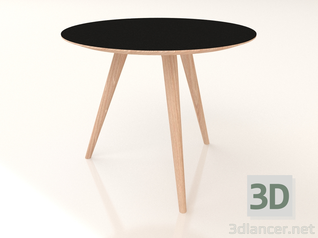 modèle 3D Table d'appoint Arp 55 (Néron) - preview