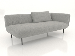End sofa module 190 right (option 2)