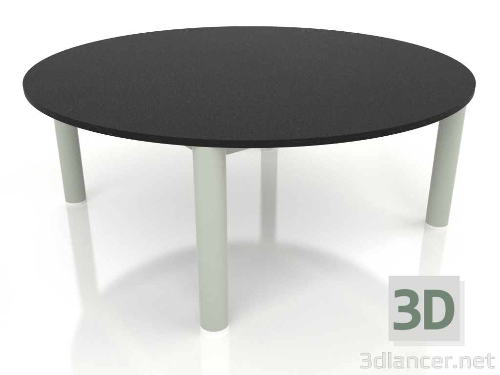 modèle 3D Table basse D 90 (Gris ciment, DEKTON Domoos) - preview