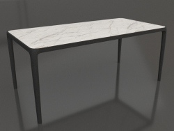 Casauri Tisch mit Feinsteinzeug 1800x900 mm (Eiche schwarz, Option 1)