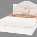 3d model Double bed Capri - preview