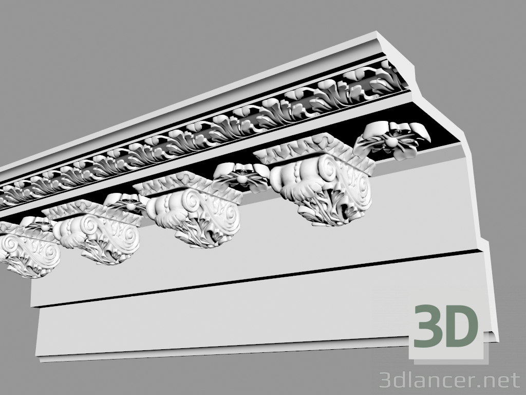 modèle 3D Traction Eaves (KT109 +) - preview