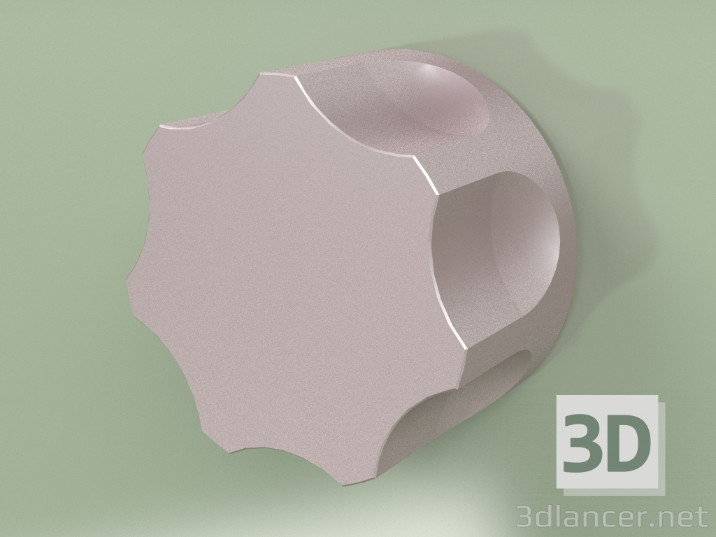 3d model Wall-mounted hydro-progressive mixer Ø 63 mm (17 63, OR) - preview