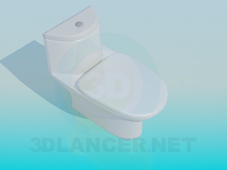 3d модель Унитаз – превью 3d модель Унитаз – превью