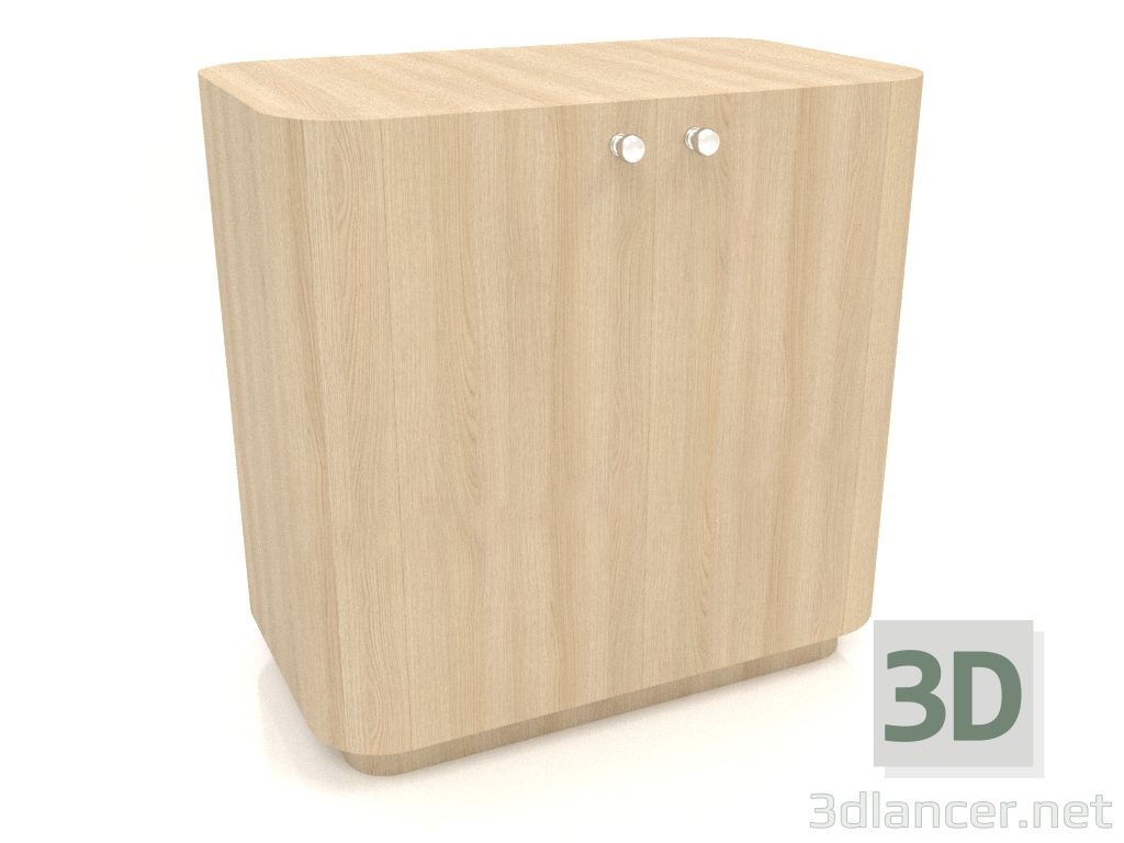 3D Modell Schrank TM 031 (660x400x650, Holz weiß) - Vorschau
