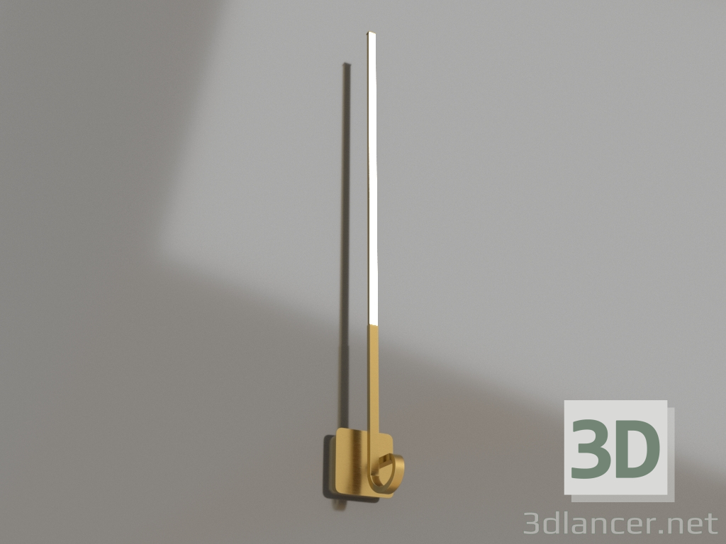 3D Modell Wandleuchte (6140) - Vorschau