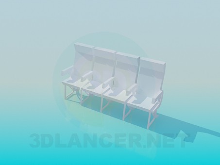3d model Sealed seat - preview 3d model Sealed seat - preview