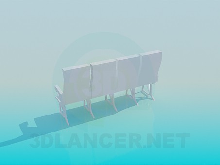 3d model Sealed seat - preview 3d model Sealed seat - preview