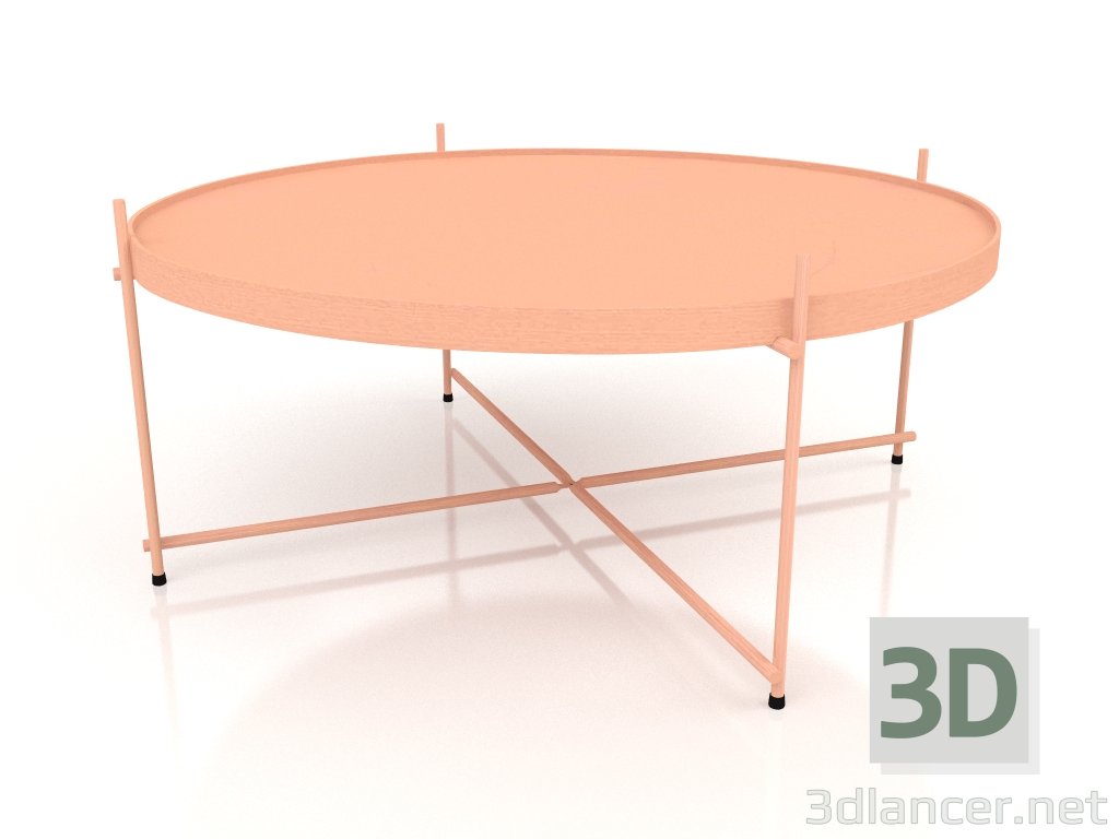 modello 3D Tavolino Cupid XXL (Rame) - anteprima