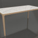 modello 3D Tavolo Casauri in gres porcellanato 1800x900 mm (Rovere sbiancato, opzione 1) - anteprima