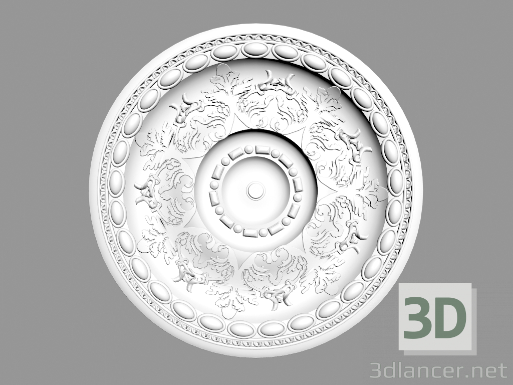 3d model Ceiling outlet R4024 - preview