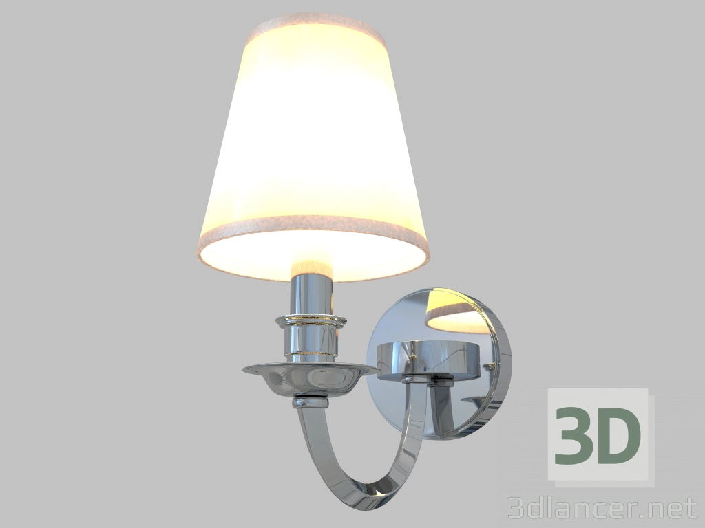 3D Modell Wandlampe (10141A) - Vorschau