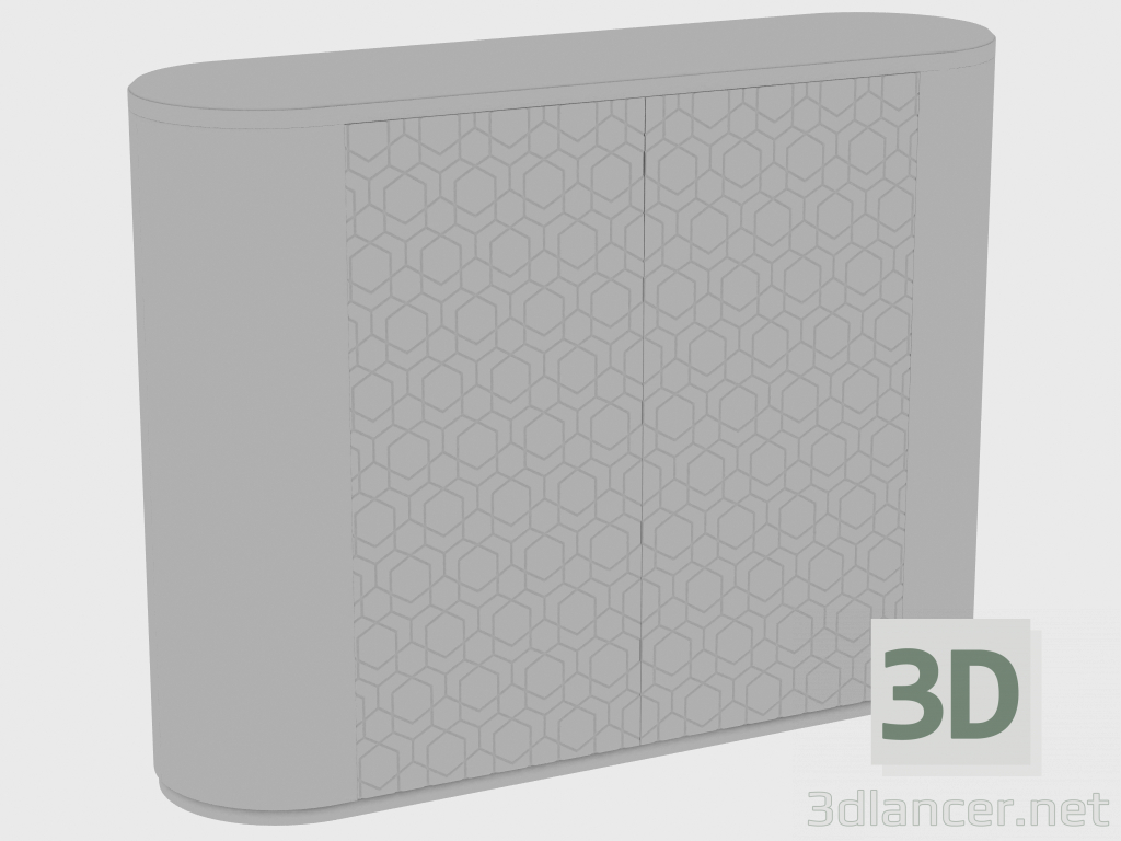 3d model Bar BEVERLY BAR CABINET SEQUENCE (160x60xH140) - preview