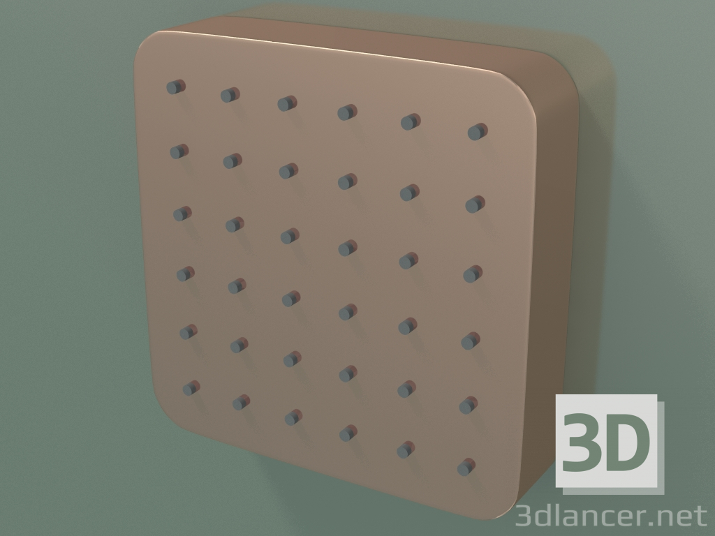 modèle 3D Module de douche 120x120 pour installation encastrée Softcube (36822300) - preview