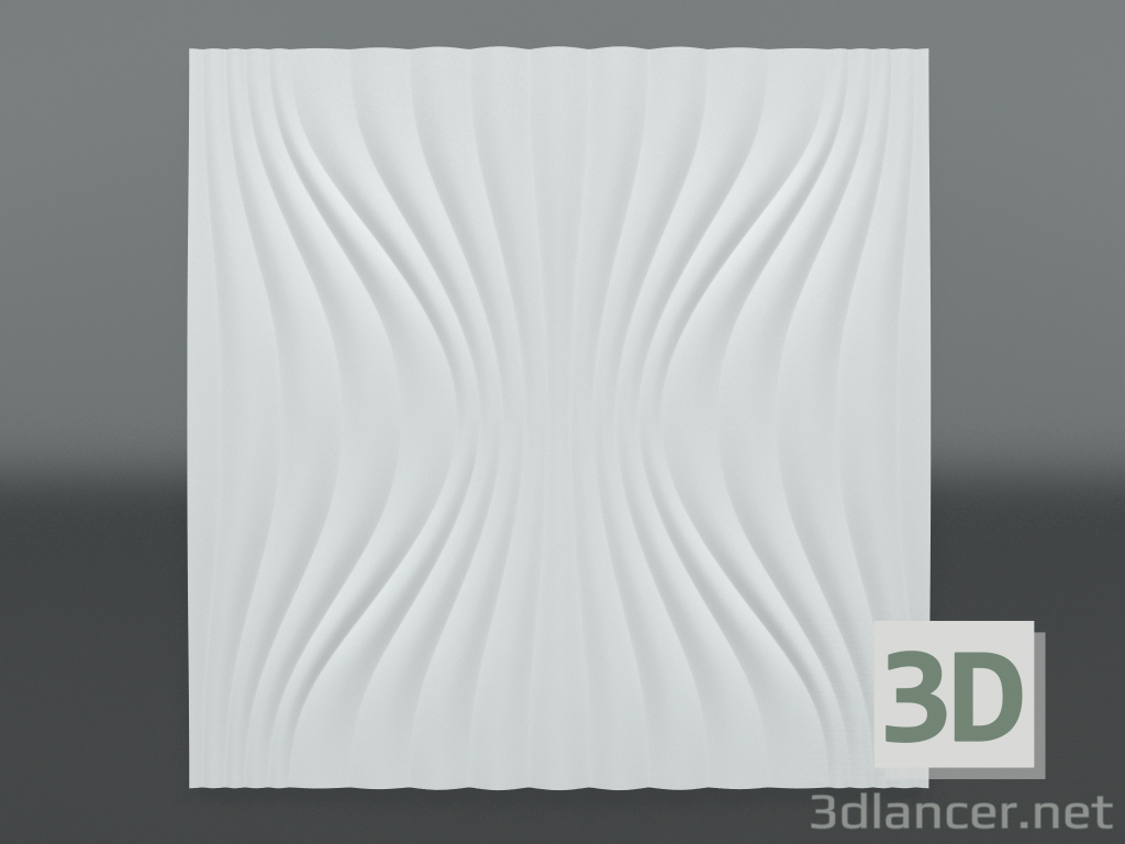 3D modeli Alçı 3d panel Х-705 - önizleme