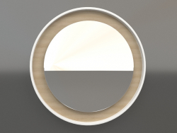 Specchio ZL 19 (P=568, legno bianco, bianco)