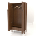 3d model Wardrobe with long handles W 01 (open, 800x300x1600, wood brown light) - preview