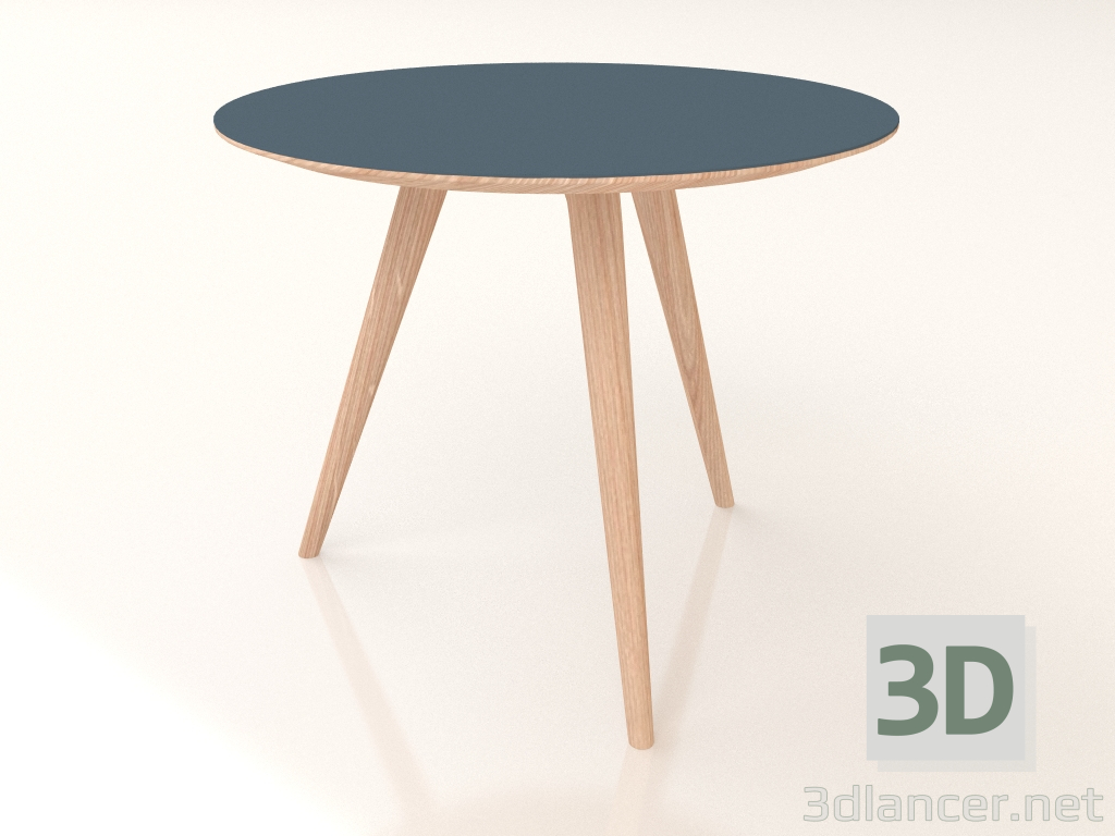 3 डी मॉडल साइड टेबल Arp 55 (धुएँ के रंग का नीला) - पूर्वावलोकन