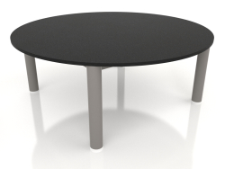 Coffee table D 90 (Quartz gray, DEKTON Domoos)