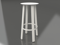High stool (Agate gray)