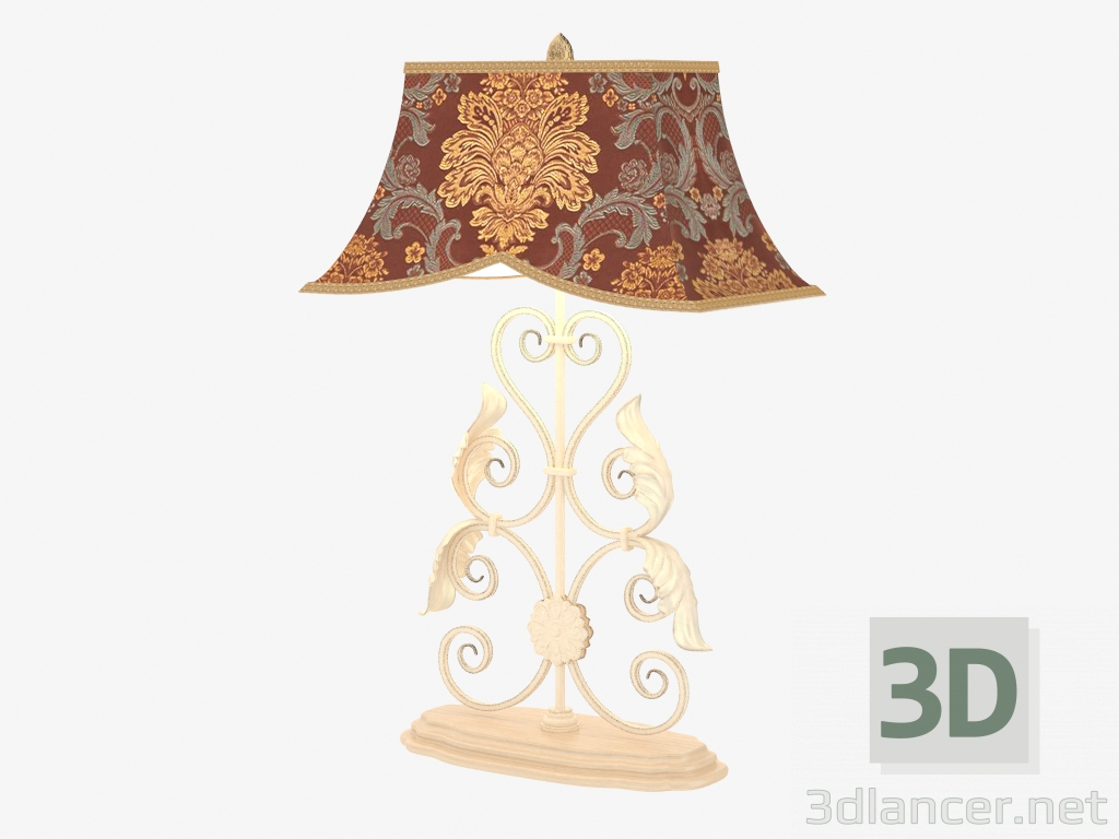 3D modeli Лампа настольная СБП-124 Медея - önizleme