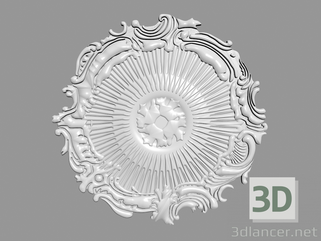 3d model Ceiling outlet R4025 - preview
