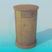 3d model The round cabinet - preview