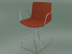 Chair 0314 (swivel, with armrests, with removable leather interior, cover 2)