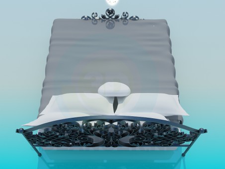 3d model Bed - preview 3d model Bed - preview