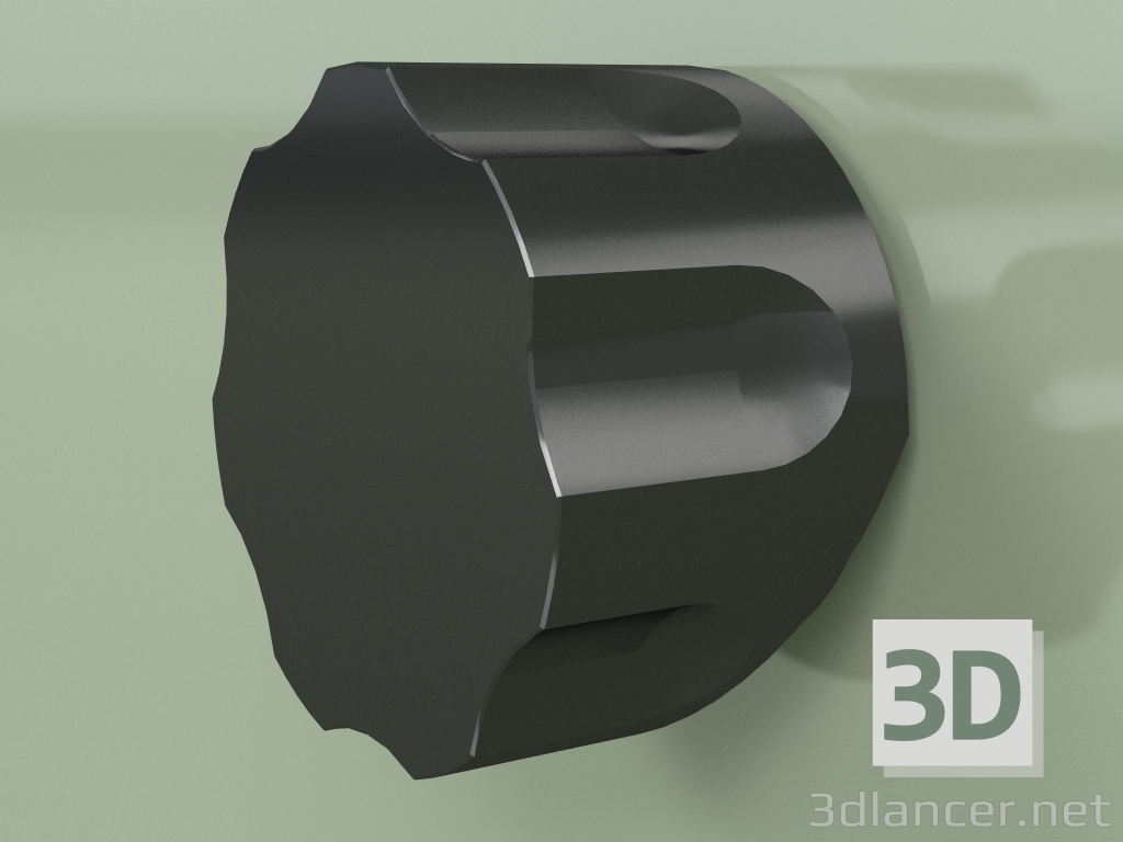 3d model Wall-mounted single-lever mixer Ø 63 mm (17 63 T, ON) - preview