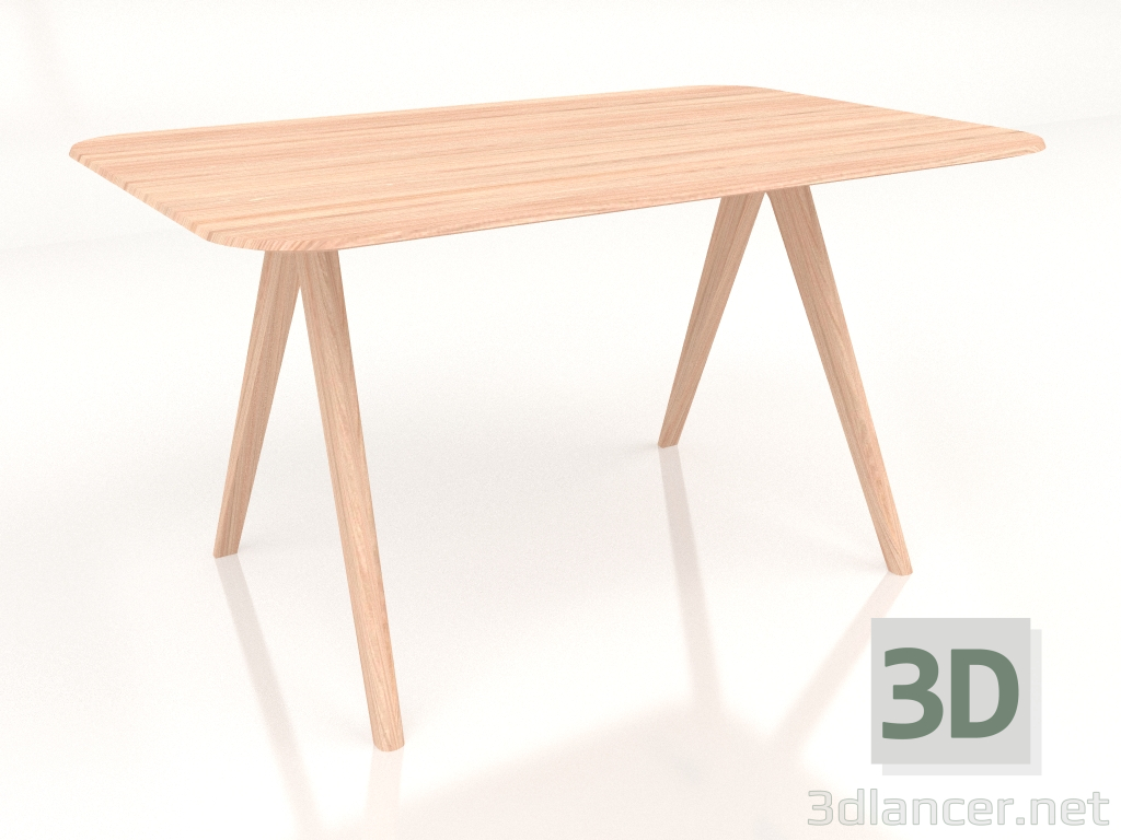 modèle 3D Table à manger Ava 140 - preview